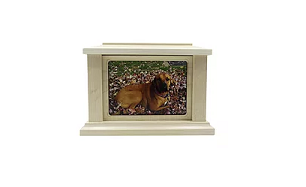 Country Woods Photo Urn - Maple Image