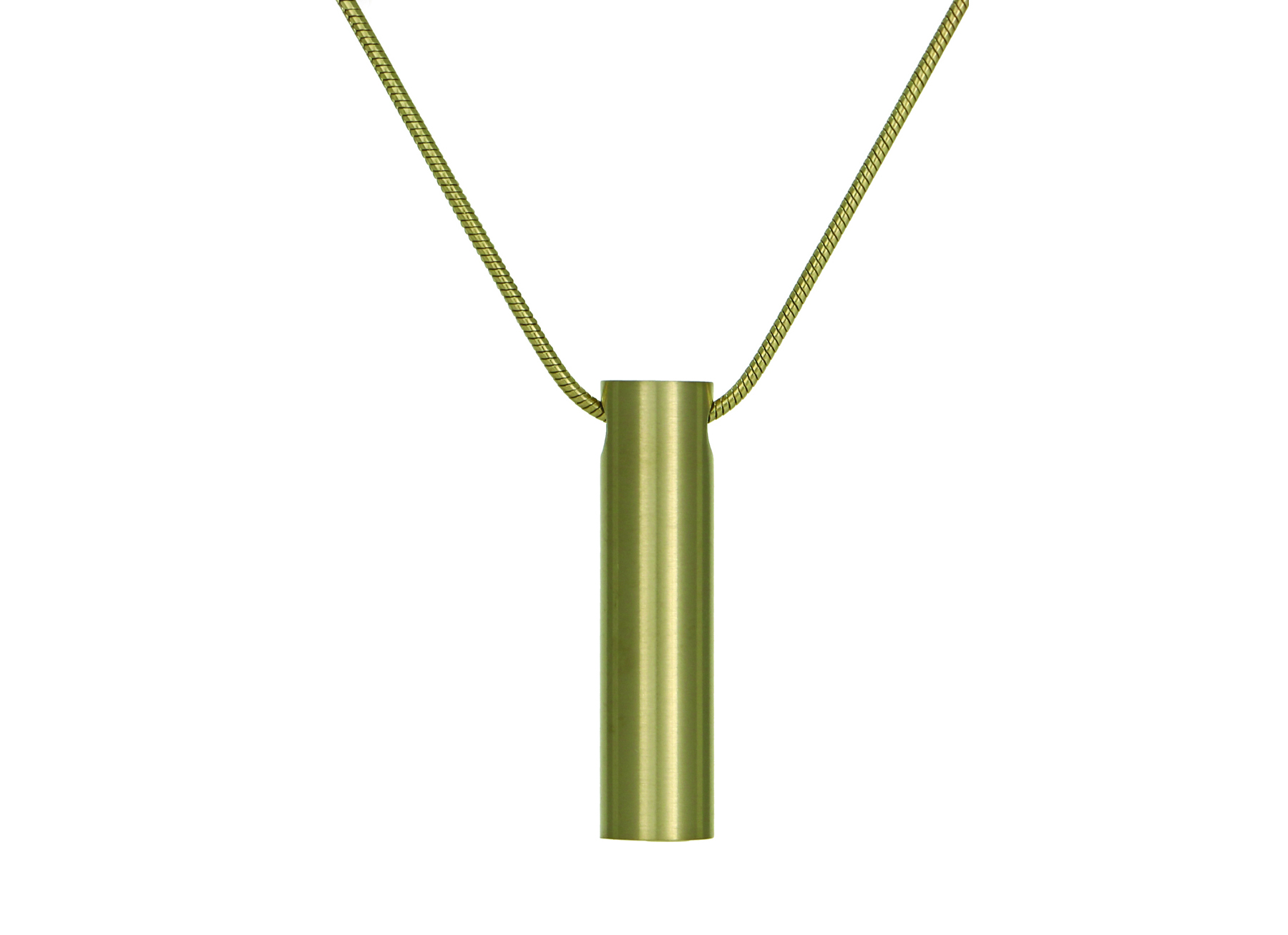 Cylinder Keepsake Pendant - Bronze Image